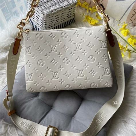 louis vuitton white sling bags